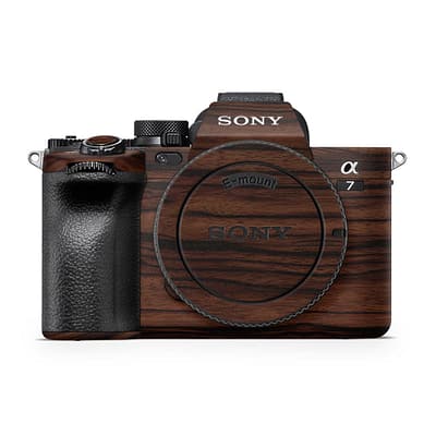 SONY Alpha A7 IV Ebony Wooden Skin WrapitSkin