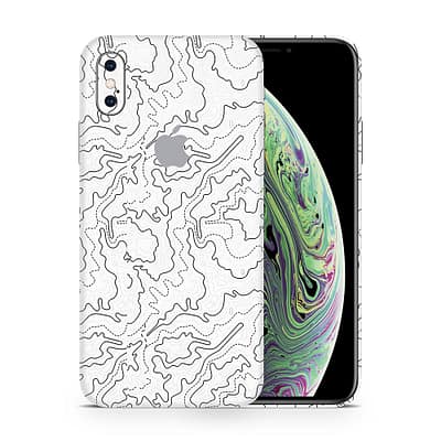 iPhone XS Carbon Contour Series WrapitSkin