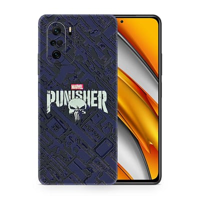 Poco F3 Punisher 3D Skin WrapitSkin