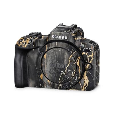 Canon EOS R50 Black Gold Fusion Art Skin WrapitSkin