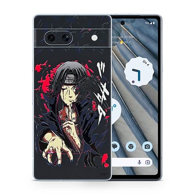 Pixel 7A Itachi Uchiha 3D Skin WrapitSkin