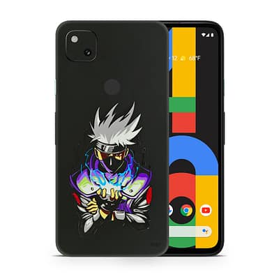 Pixel 4A Kakashi 3D Skin WrapitSkin