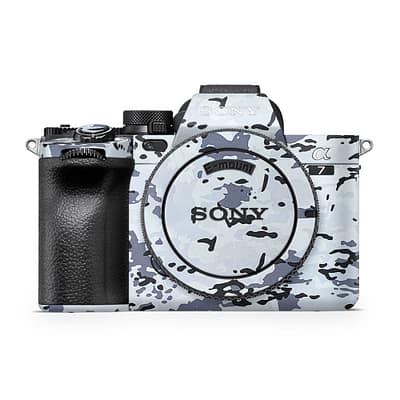 SONY Alpha A7 IV White Camo Skin WrapitSkin