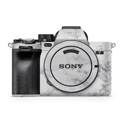 SONY Alpha A7 IV Marble White Skin WrapitSkin