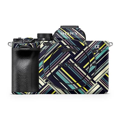 SONY Alpha A7 IV Striped Abstract Skin WrapitSkin