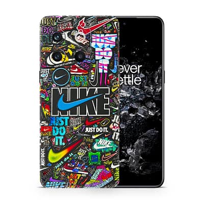 OnePlus 10T Nike Logos 3D Skin WrapitSkin