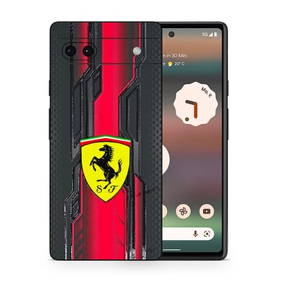 Pixel 6A Ferrari's Legacy 3D Skin WrapitSkin