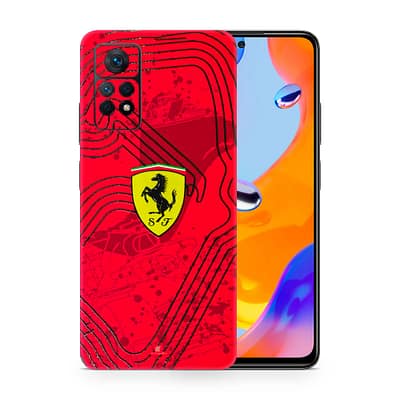 Redmi Note 11 Pro Ferrari's Blaze 3D Skin WrapitSkin