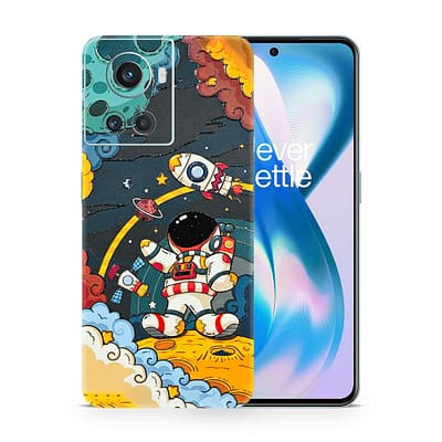 OnePlus 10R Flight Planet 3D Skin WrapitSkin