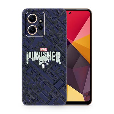 Redmi Note 12 4G Punisher 3D Skin WrapitSkin