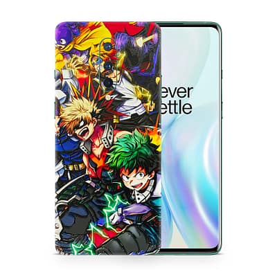 OnePlus 8 UW 5G My Hero 3D Skin WrapitSkin
