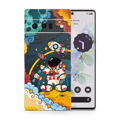 Pixel 6 Pro Flight Planet 3D Skin WrapitSkin