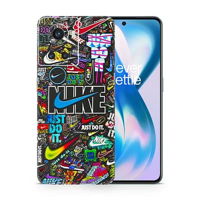 OnePlus 10R Nike Logos 3D Skin WrapitSkin