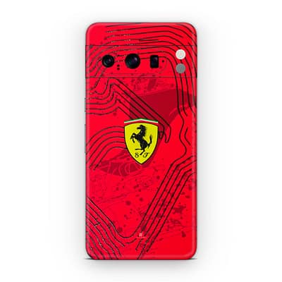Pixel 8 Pro Ferrari's Blaze 3D Skin WrapitSkin