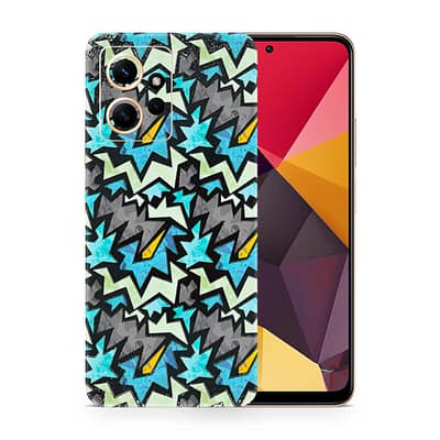 Redmi Note 12 4G Graffiti Harmony 3D Skin WrapitSkin