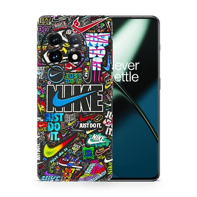 OnePlus 11 Nike Logos 3D Skin WrapitSkin