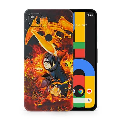 Pixel 4A Itachi 3D Skin WrapitSkin