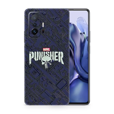 Xiaomi 11T Pro Punisher 3D Skin WrapitSkin