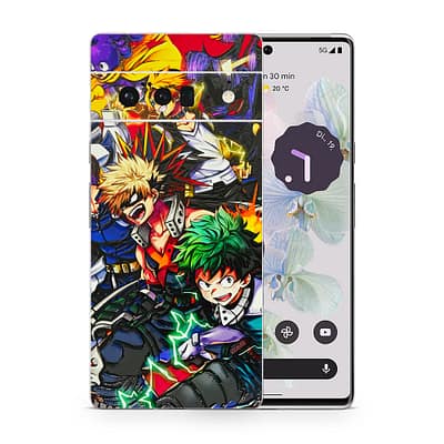 Pixel 6 Pro My Hero 3D Skin WrapitSkin