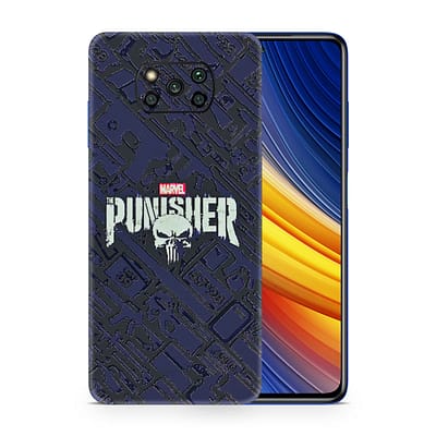 Poco X3 Pro Punisher 3D Skin WrapitSkin