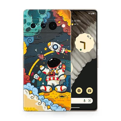 Pixel 7 Pro Flight Planet 3D Skin WrapitSkin