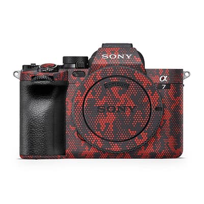 SONY Alpha A7 IV Mamba Red Skin WrapitSkin