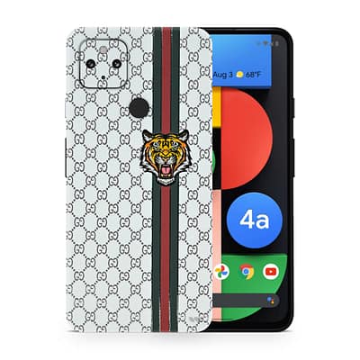 Pixel 4A 5G Gucci Tiger 3D Skin WrapitSkin