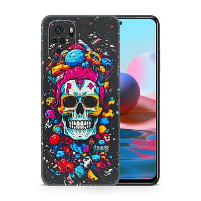 Redmi Note 10 Skull 3D Skin WrapitSkin