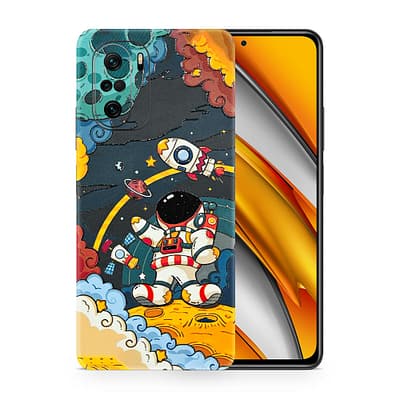 Poco F3 Flight Planet 3D Skin WrapitSkin
