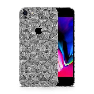 iPhone 8 Carbon Triangle Series WrapitSkin
