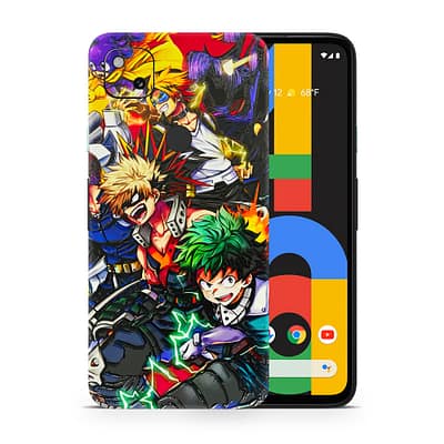 Pixel 4A My Hero 3D Skin WrapitSkin