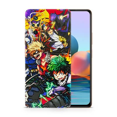 Redmi Note 10 Pro My Hero 3D Skin WrapitSkin