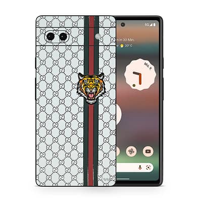 Pixel 6A Gucci Tiger 3D Skin WrapitSkin
