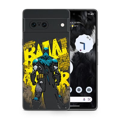 Pixel 7 Batman 3D Skin WrapitSkin