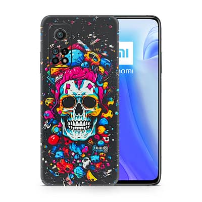 Mi 10T 5G Skull 3D Skin WrapitSkin