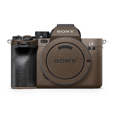 SONY Alpha A7 IV Matte Brown Metallic Skin WrapitSkin
