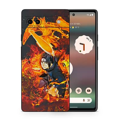 Pixel 6A Itachi 3D Skin WrapitSkin