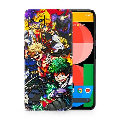 Pixel 5A 5G My Hero 3D Skin WrapitSkin