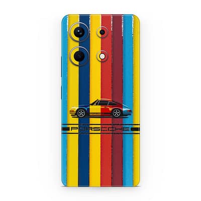 Infinix Note 30 Porsche Multicolor 3D Skin WrapitSkin