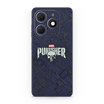 Tecno Spark 20 Punisher 3D Skin WrapitSkin