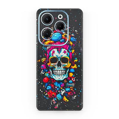 Infinix Hot 40 Skull 3D Skin WrapitSkin