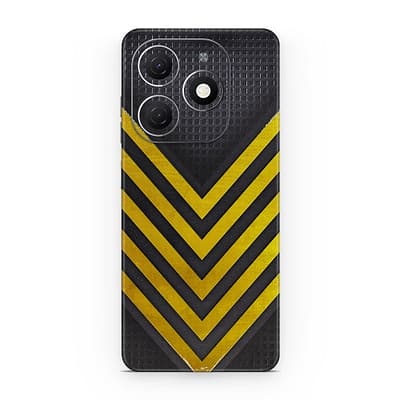 Tecno Spark 20 Arrows Yellow 3D Skin WrapitSkin