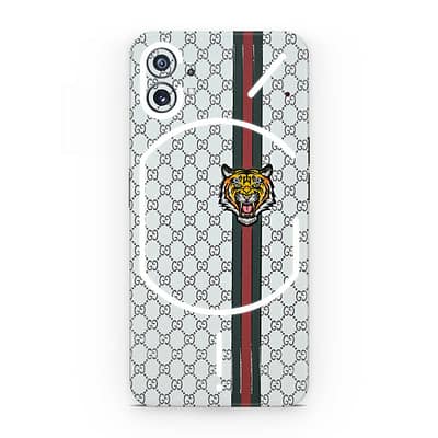 Nothing Phone 1 Gucci Tiger 3D Skin WrapitSkin