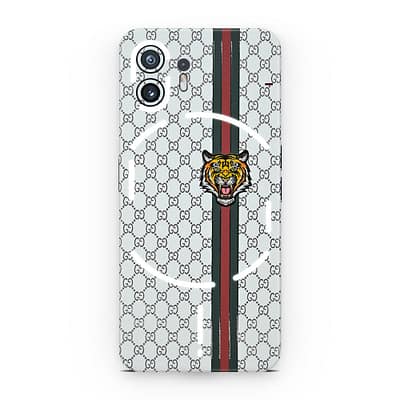 Nothing Phone 2 Gucci Tiger 3D Skin WrapitSkin