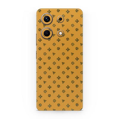 Infinix Note 30 Yellow Danger 3D Skin WrapitSkin
