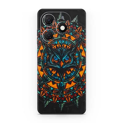 Tecno Spark 20 Owl 3D Skin WrapitSkin