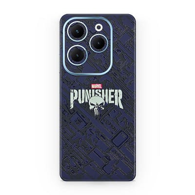 Infinix Hot 40 Punisher 3D Skin WrapitSkin