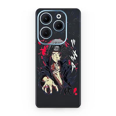 Infinix Hot 40 Itachi Uchiha 3D Skin WrapitSkin