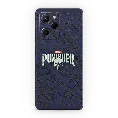 Poco X5 Pro Punisher 3D Skin WrapitSkin