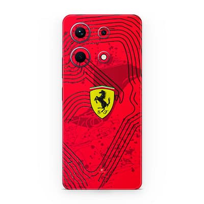 Infinix Note 30 Ferrari's Blaze 3D Skin WrapitSkin